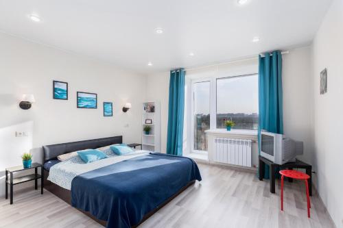 Ozerki Apart. Modern apart with a beautiful view., Kudrovo, Russia