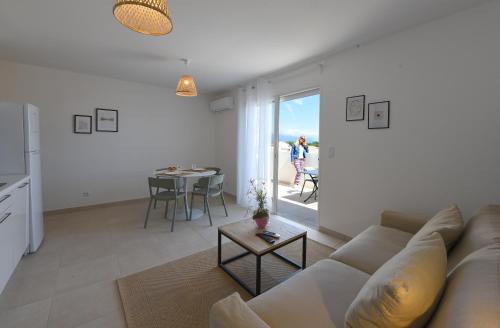 Residence Marina di Bravone - appartement 6 personnes (5 adultes max.) RDC N142