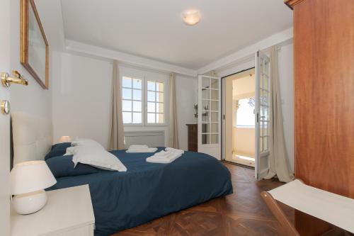 Ένα ή περισσότερα κρεβάτια σε δωμάτιο στο Villa Pointe Alègre