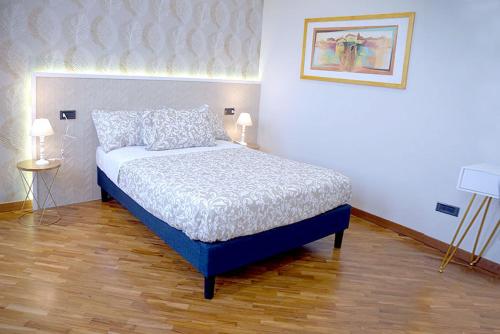 Postel nebo postele na pokoji v ubytování il bastimento