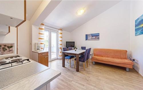Kuchyň nebo kuchyňský kout v ubytování Apartments Veda