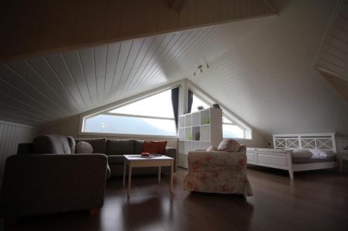 Una cama o camas en una habitación de Gjerdset Turistsenter