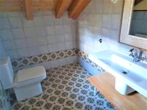 Ванна кімната в Casa Rural del Tío Maino
