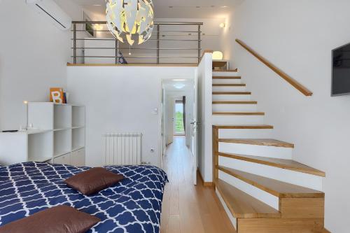 Postel nebo postele na pokoji v ubytování Casa Lori