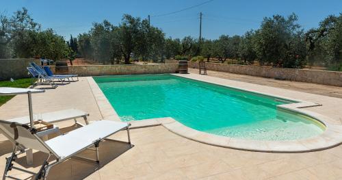 The swimming pool at or close to Domo Galante