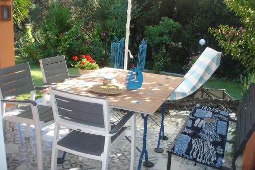 Κήπος έξω από το Villa Leena