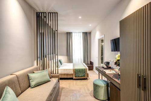 Et opholdsområde på Hotel 77 Seventy-Seven - Maison D'Art Collection