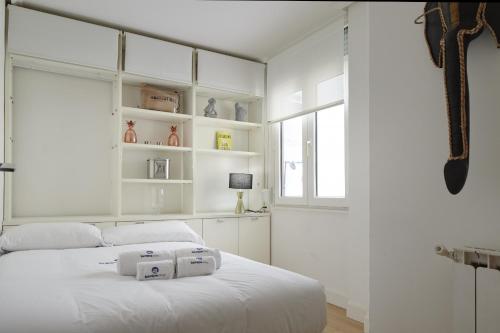 Krevet ili kreveti u jedinici u objektu Arraun - Basque Stay