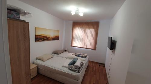 Кровать или кровати в номере Pomorie Beach Resort