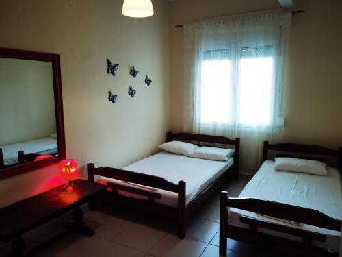 Postel nebo postele na pokoji v ubytování Sweet home
