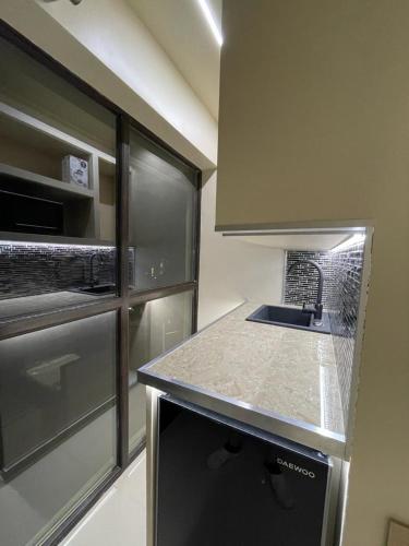Dapur atau dapur kecil di Jxn Rooms
