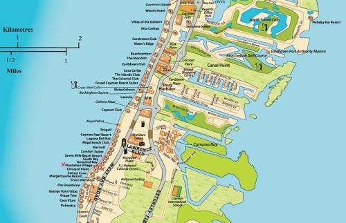 a map of dubrovnik croatia at Beach Living at Plantation Village BLGS in George Town