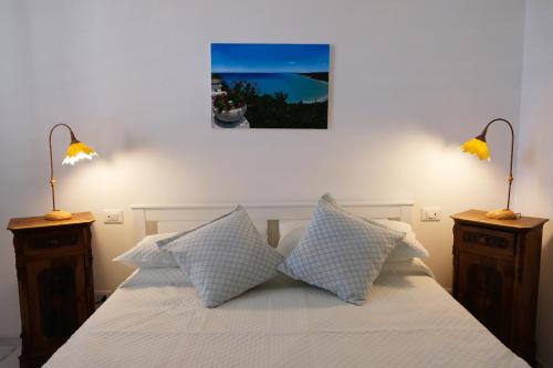 Postel nebo postele na pokoji v ubytování B&B Relais Radoccia