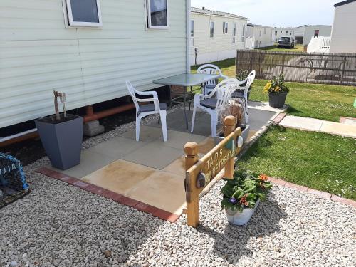 Zahrada ubytování Taid's Retreat Silversands Cove beach lossiemouth