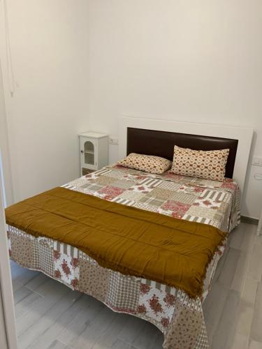 Giường trong phòng chung tại Dos Leones