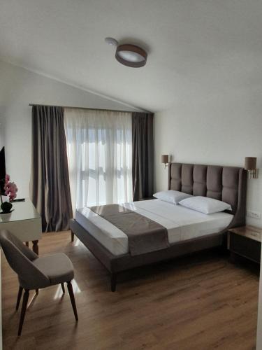 Katil atau katil-katil dalam bilik di Apartments Boreta