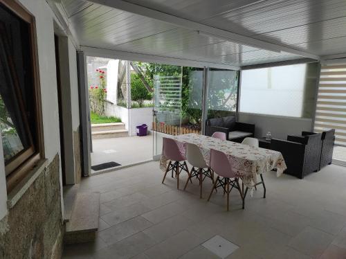 Posedenie v ubytovaní Casa vacacional illa de arousa