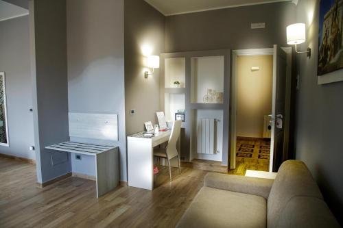 Koupelna v ubytování Home Syrakos B&B
