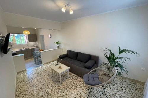 Posezení v ubytování Vatos 2 bedroom apartment