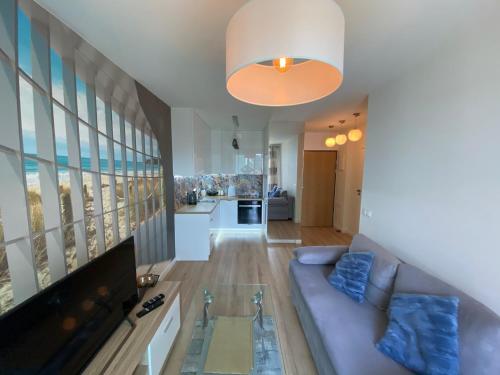 Kuchyňa alebo kuchynka v ubytovaní Apartament Swing
