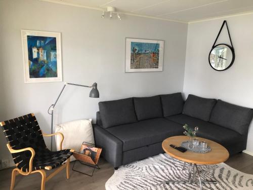 Posezení v ubytování Rämsbyns fritidsby