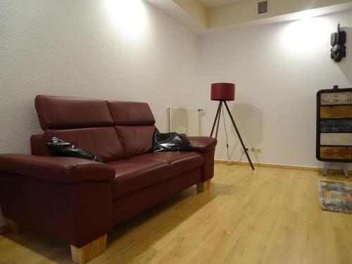 Χώρος καθιστικού στο Flair Hotel zur Therme
