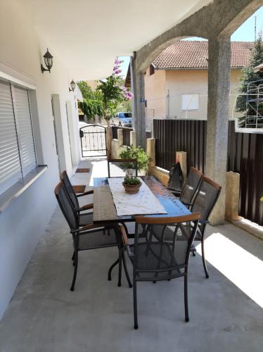 En balkon eller terrasse på Apartment Luna