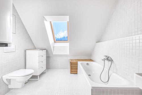Vannituba majutusasutuses Apartmány Filipovice