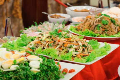 Mad på hotellet eller i nærheden