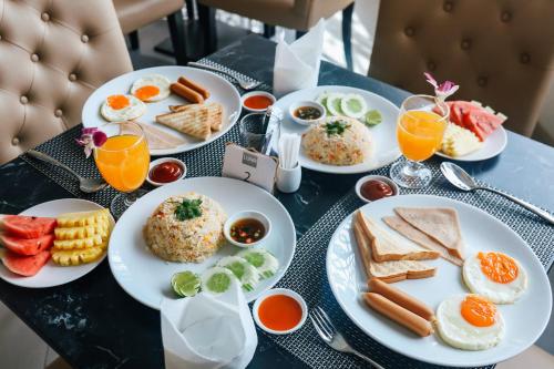 Mad på hotellet eller i nærheden
