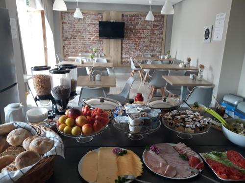 Mad på bed and breakfast-stedet eller i nærheden