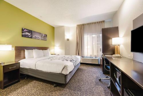 Ліжко або ліжка в номері Sleep Inn Flagstaff