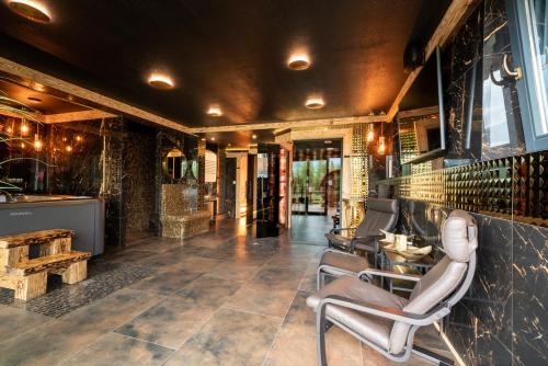 Χώρος καθιστικού στο Apartamenty Wellness & SPA Cztery Pory Roku