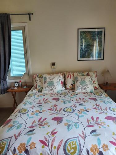 Кровать или кровати в номере Melanta Villa