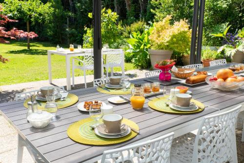 Morgenmad for gæster der bor på Maison Lucilda