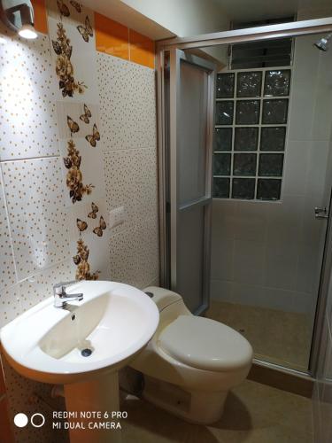 Ванная комната в INTI SUMAQ WASI