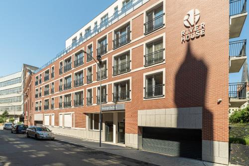 Bygningen som lejligheden ligger i