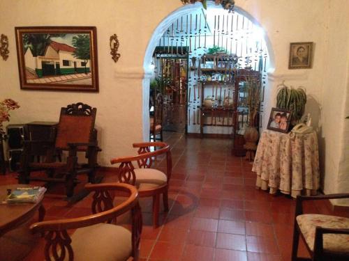 Reštaurácia alebo iné gastronomické zariadenie v ubytovaní La Casa de Taty