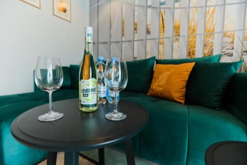 Nápoje v ubytovaní M&K Apartamenty - Morska Przystań