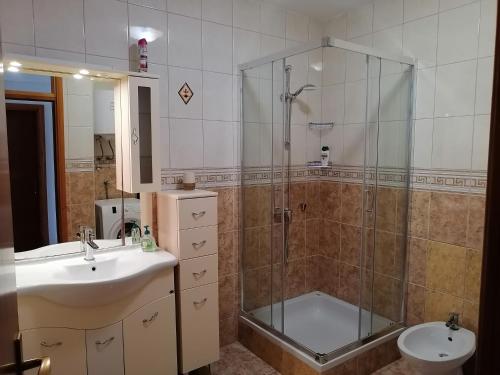 Koupelna v ubytování Apartment D&D
