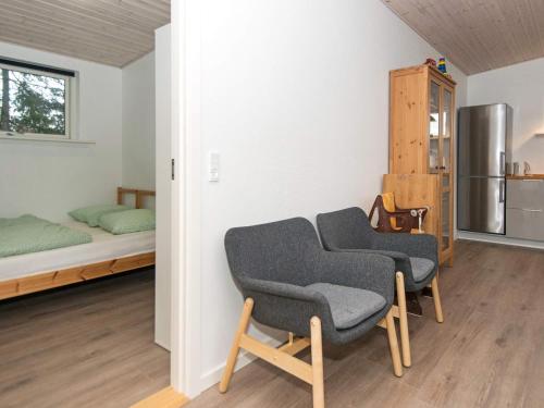 Posezení v ubytování 5 star holiday home in Knebel