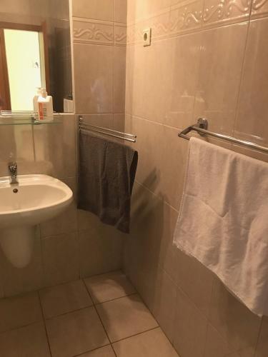 Kúpeľňa v ubytovaní Vida Apartman