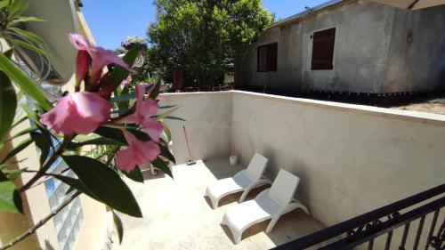 Μπαλκόνι ή βεράντα στο Apartmani Val