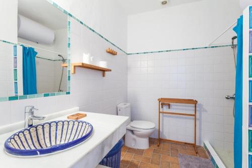 Koupelna v ubytování Casas Lionel