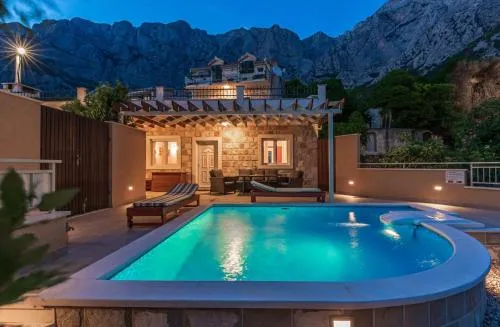 Villa Anima in Makarska, private pool photo