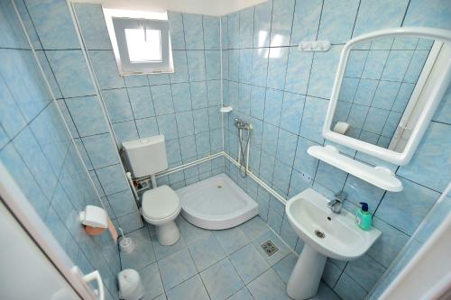 Koupelna v ubytování Vila Maya