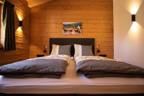 Katil atau katil-katil dalam bilik di Almdorf Vorderbrand