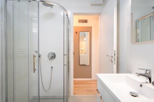 Kylpyhuone majoituspaikassa MF Batthyány Premium Residence