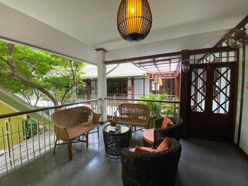 Un lugar para sentarse en The Twenty Lodge