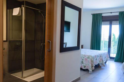 Koupelna v ubytování Hotel El Rondón